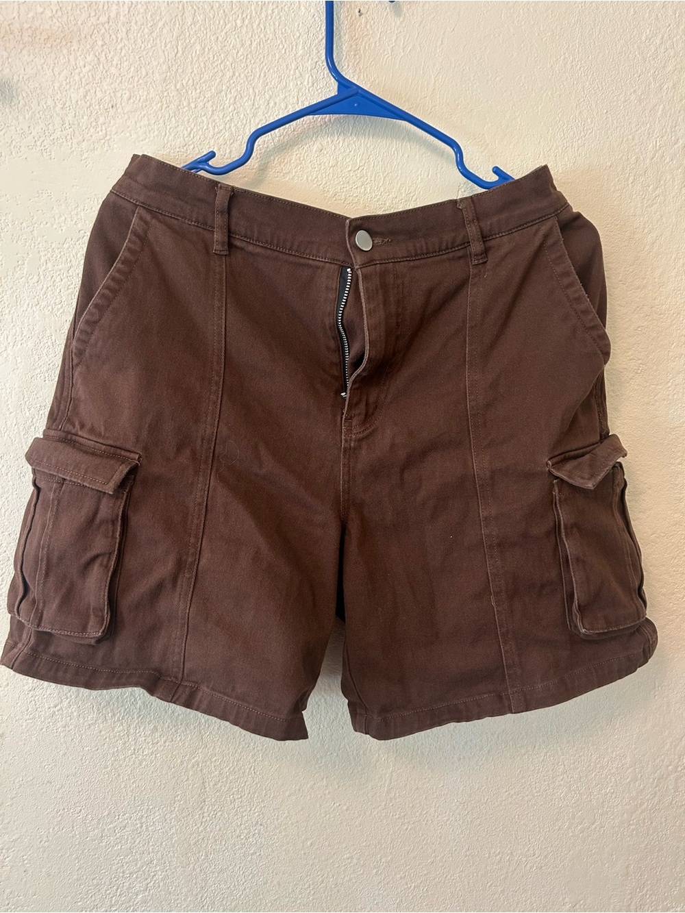 Women’s Brown Cargo Shorts